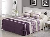 Lavado a máquina Máx. 30ºC Tejidos JVR LaNovenaNube - Edredón Conforter Amber Cama 150 - Color Malva