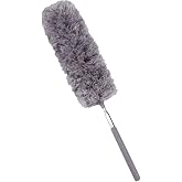 Smartizi 240 CM Teleskopik Uzatılabilir Mikrofiber Toz Alma Fır&ccedil;ası - B&uuml;k&uuml;lebilir Başlıklı Tavan, Klima ve Korniş Temizleyici