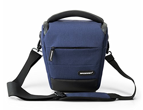 BAGSMART Housse pour Appareil Photo Reflex Compacte Sac    Photo Num  rique Canon Nikon Sony Panasonic- Sacoche d Appareil Photo Reflex en Nylon