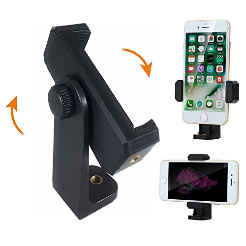 Bingolar Smartphone Halterung Adapter,Universeller Handy Tripod Adapter/ Vertikaler Klammerhalter Adapter fÃ¼r Handy Fits iPhone und andere Android-Smartphones ohne Dreibeinstativ (Mount Adapter)