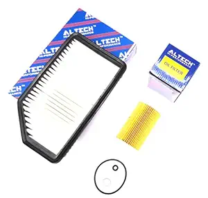 ALTECH Hi-Performance Air + Oil Filter Set For Hyundai Fluidic Verna Diesel (2011 To 2016 Model)