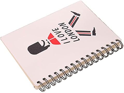 UK Londoner Loves London Bus Soldier Notebook Diaries 100 Inner Pages