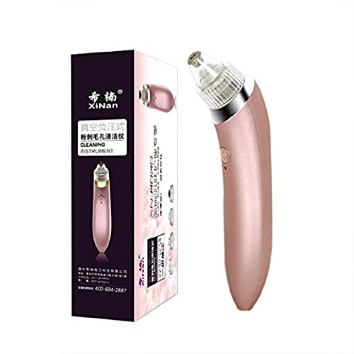 PowerLead Beauty Kosmetikkoffer，Reinigung & Peeling,Elektrische Porenreiniger Exfoliates und wieder an die Oberfläche der Haut und Nutzt Pore Vakuumextraktion - 7