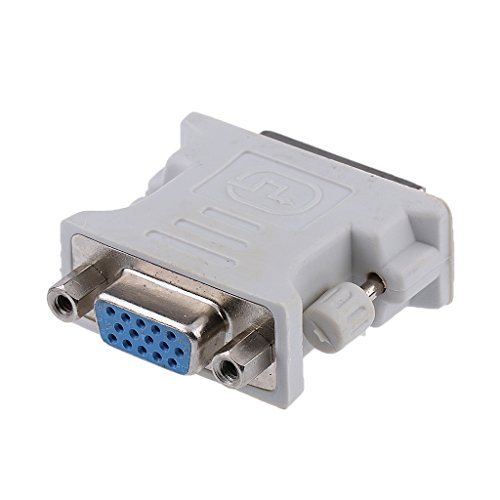 Gazechimp DVI-D (24 + 1 Pin) auf VGA-Buchsensteckeradapter Female Connecter Adapter - 2