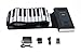 Produktbild LuckyAnn Roll Up Piano, Premium-Silikon, verdickte Tasten und verbesserte integrierte Verstärkerlautsprecher - Pädagogisches Klavier (A61-61-Tasten, Schwarz)