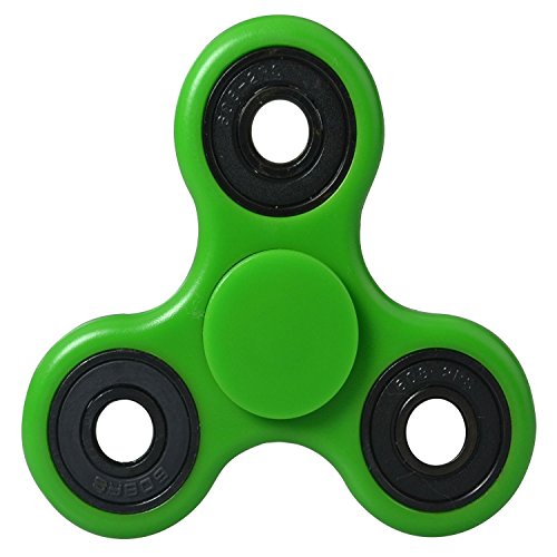 XQL High Speed Hand Gyroscope Toy Relieve Stress EDC Fidget Toys Triangle Spinner Toy for Killing Time Green