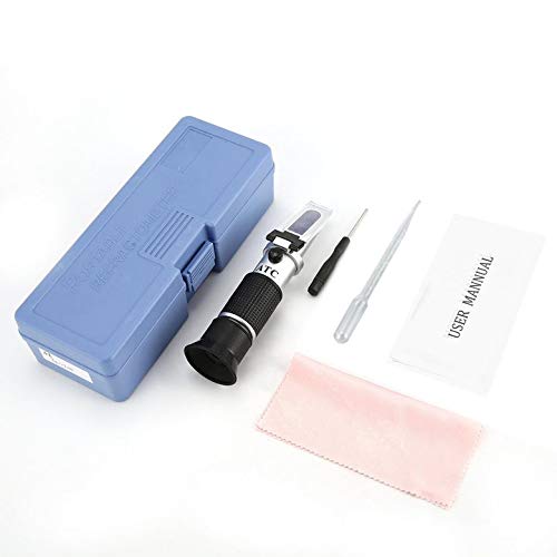 Preisvergleich Produktbild Handrefraktometer Adblue Ethylenglykol Frostschutzmittel Batterie Flüssigkeitsgehalt Kühlmittel Reiniger Meter Mini ATC Messgerät