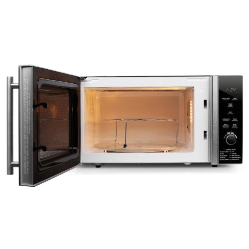 Klarstein TK23-Luminance-Prime Mikrowelle / 28 L Garraum / kompakter Mikrowellenofen mit Grillfunktion / 900 W Mikrowellen und 1000 W Grillleistung / schwarz - 5
