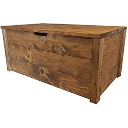 TOTAL WOOD 2012 Coffre Banc de Rangement en Bois enterieur Exterieur Jardin 70x40x40 cm également Disponible sur Mesure!
