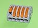 Price comparison product image Wago - Compact splicing connector S222 5 conductor x 15