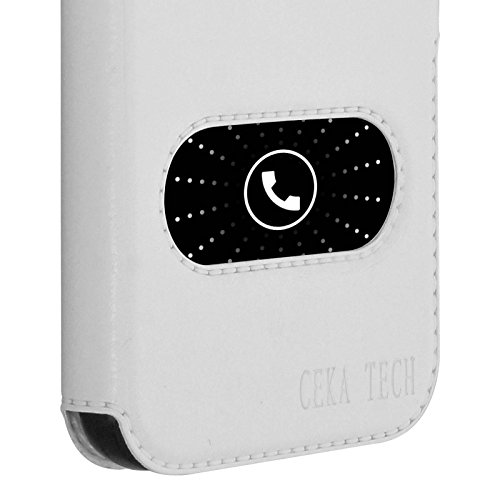 JOLLINI CEKA Funda con Ventanas para Alcatel OneTouch Idol 4 Protector Alcatel OneTouch Idol 4 Carcasa para Alcatel OneTouch Idol 4 - Blanco reviews JOLLINI CEKA Funda con Ventanas para Alcatel OneTouch Idol 4 Protector Alcatel OneTouch Idol 4 Carcasa para Alcatel OneTouch Idol 4 - Blanco