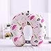 Produktbild Reisekissen,Nackenkissen U-Form Pink Flamingo Kissen Microbeads Kissen Car Foam Kissen Für Schlaf/Nap/Neck B 32X32Cm