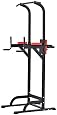 Station Musculation 5-en-1 : Barre De Traction, Dips, Chaise Romaine, Pompes – Réglable Jusqu'à 190 Cm, Charge Max 150 Kg