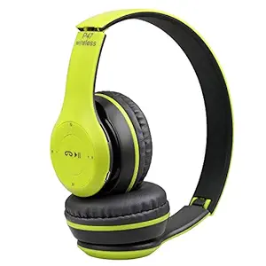 MECKWELL P47 Headphone Foldable Bluetooth Headset Bluetooth & Wired for Boys & Girls