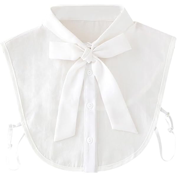 Angoily Fake Kragen - Verspielter Blusenkragen Aus Baumwolle