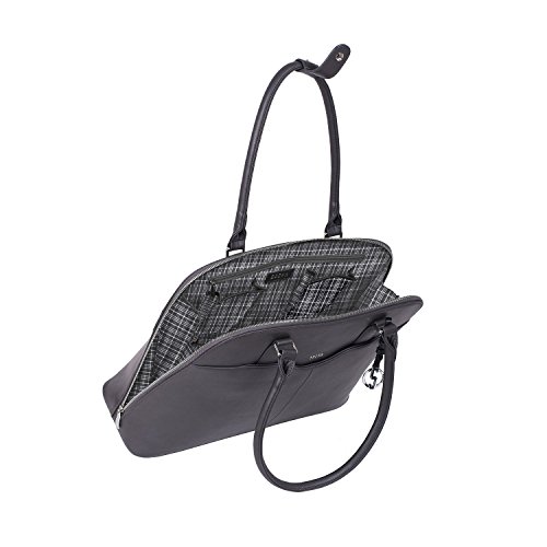 SOCHA Designer Tasche für Notebook 35,5-39,6 cm (14-15,6 Zoll) couture taupe gris - 4