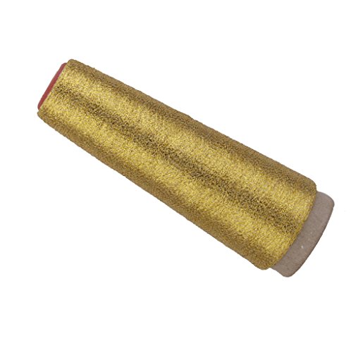 Metical Garn Nähgarn Nähgarne Stickgarn Spule Faden Spulen Garn für Handwerk 90d – Gold - 5