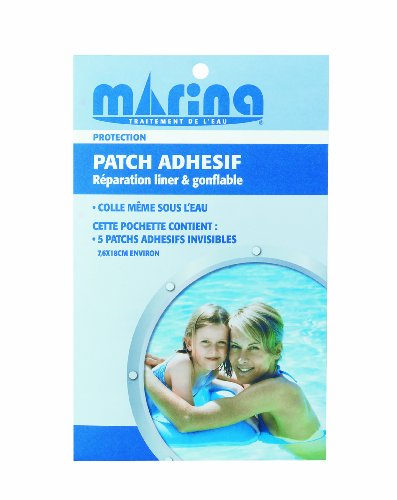 Marina 550080M1 Patch adhésif réparation Liner et gonflables (x5)