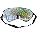 Produktbild 100% Natural Silk Sleep Mask, Hypoallergenic, Anti-aging, Anti-eye Wrinkles, Light-blocking, Seasons Change Tree