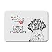 Produktbild Treeing Walker Coonhound, Ein Computer-Maus-Pad mit einem Bild von einem Hund
