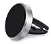 Price comparison product image Rhino Gadget Universal Magnetic in Car Air Vent Mount Holder for Apple iPhone 7, 7 Plus, 6, 6S, 6 Plus, iPhone 5 5S 5C 4S, Samsung Galaxy S7 Edge, S6 S5 S6 Edge + Plus S4 S3, Note 7 5 4 3 2 Edge, Alpha A3 A5 A7 A8, LG G5 G4 G3, HTC One M9 M8, Google Pixel, Nexus 6P 5X 6, Sony Xperia Z3 Plus Z4 Smartphone GPS Mobiles with adhesive metal plate - Silver