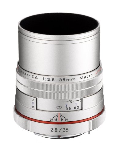 Pentax HD DA Limited 35mm F2.8 Macro Lens - Silver