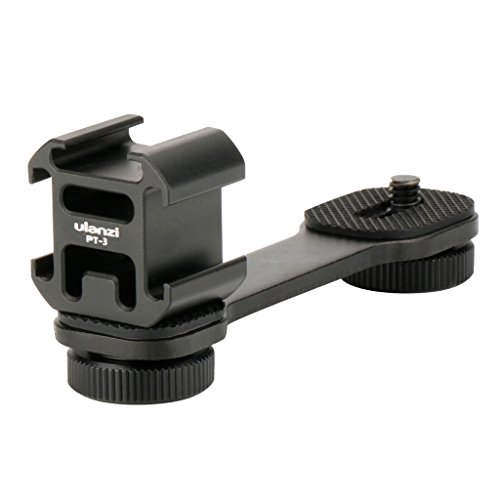Adattatore A Tripla Slitta Per Fotocamera – Supporto Per Microfono, Monitor E Luce, In Metallo Con Lavorazione CNC