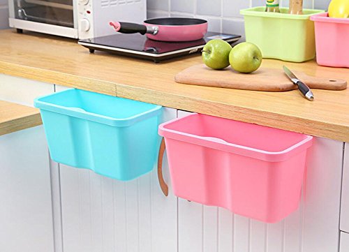 Cdet Puerta trasera basura caja de almacenamiento de encimera basura caja de almacenamiento de pl stico de escritorio creativo Verde reviews Cdet Puerta trasera basura caja de almacenamiento de encimera basura caja de almacenamiento de pl stico de escritorio creativo Verde