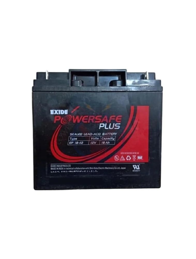 Exide 18Ah 12V SMF Battery