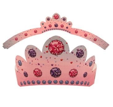 Christmas Paper Princess Crown Hats by HaSaH