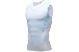 HDAKDDHG Version Shaping Vest Men, Vitaboost Compression Shirt, Maynox Compression Shirt,Mens Body Shaper Slimming Vest