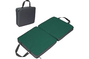 Alvinlite Garten Kniekissen, Gartenarbeit Kniepolster Faltbare Kniebrett, Memory Foam Sitzkissen Outdoor für Gartenarbeit, Werkstatt oder Zuhause, Geschenke für Gartenfreunde 60 x 33.5 X 4cm