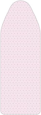 Saphare Patterns Ironing Board Cover 100% Cotton (Small, 3D Mesh)