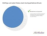 I-love-Wandtattoo WAS-10089 Kinderzimmer Wandsticker Set „Blaue Kreise für Jungen“ 25 Stück zum Kleben Wandtattoo Wandaufkleber Sticker Wanddeko - 2