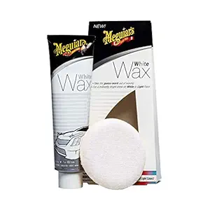 MEGUIARS White Wax Paste Brilliance to White to Lighter Coloured Vehicles