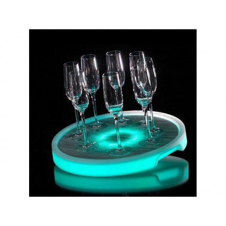 Preisvergleich Produktbild Tablett TRON rund LED imagilights