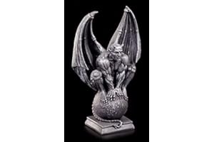 FIGUREN SHOP Gárgola Figura Diablo Tome of Darkness Decoración Gótica Dämon