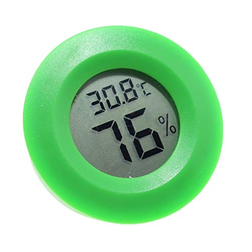 Preisvergleich Produktbild Masterein Mini Practical Digital-Hallenrunde Thermometer Hygrometer Temperatur- und Feuchtigkeitsmessgerät LCD Display