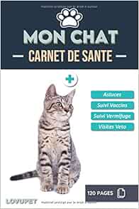 Amazon Fr Carnet De Sante Mon Chat Carnet De Sante Et De Suivi Pour Chats 1 Pages Format 15 24 X 22 86 Cm Lovupet Livres