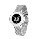 Chenang Smartes Armband, X6 Smartwatch, Mailänder Riemen Schrittzähler Wasserdicht IP68 Fitnessarmband mit Pulsmesser Fitness Tracker Uhr Schlafmonitor