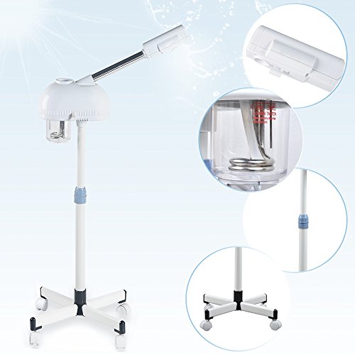 AceFox STAND FACIAL STEAMER Aroma Ozone Ion Vapor Skincare Moisture Salon Spa Beauty