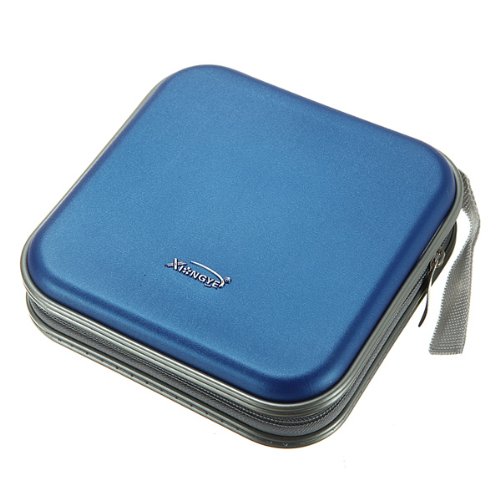 40er/80er CD DVD VCD Disc Aufbewahrung Box Case Tasche Hülle MIT SLEEVES - 2