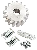 rueda repuesto vw sharan El kit incluye: 1x engranaje de aluminio, 8x pernos, tuercas y arandelas de acero.