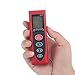Produktbild Laser Entfernungsmesser 40M, TKSTAR Digital Laser Band Messung Advanced Laser Messung Digital Laser Entfernungsmesser mit LCD-Hintergrundbeleuchtung, wasserdicht IP54 Volumen / Bereich / Pythagorean Theorem / kontinuierliche Messung JUW40 (40M Rot)