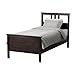 Produktbild Ikea HEMNES – Bett Rahmen, Schwarzbraun – Standard Single