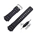 Produktbild Comradesn Ersatzarmbänder Armband für Casio 5600 Serie DW-5600E DW-5700 G-5600 G-5700 GM5610 Armband Dornschließe Uhrenarmband Armband Schwarz + Werkzeug