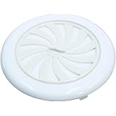 Badem10 Baca Kapağı Ayarlı D&ouml;nerli Havalandırma Kombi Soba Havalık 16.5cm