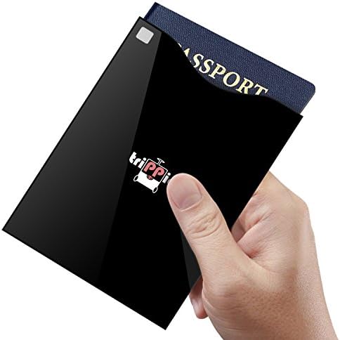 [TRIPPIG] 15 RFID Blocking Sleeves (3 Passport + 12 Credit Card Holders) Ultimate Premium Identity Theft Protection Sleeve Set for Men &amp; Women. Smart Slim Design perfectly fits Wallet / Purse.