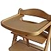 Exclusive Deluxe Wooden Highchair with Front Bar,EXTRA LARGE Food Tray, Seat Cushion 66551