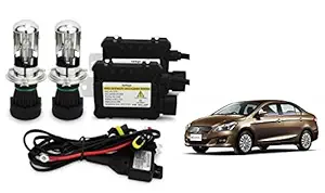 RS Enterprises Cars Maruti Suzuki Ciaz Old H4 - HID Conversion Light Kit ( 2 HID Light , 2 Blaster , Wiring ) Vehicle HID Kit for Car Headlight